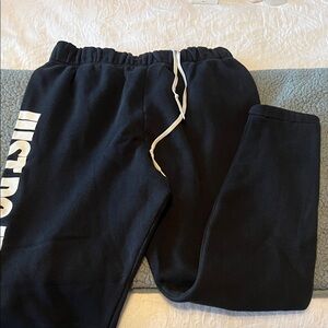 Vintage black nike sweatpants